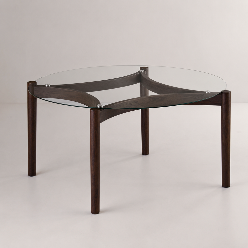 Ned Round Dining Table