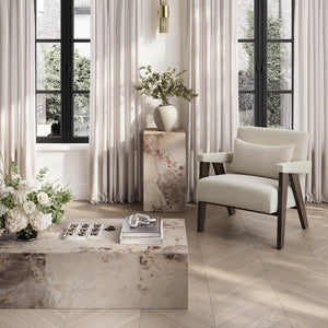 Sur Pedestal Table