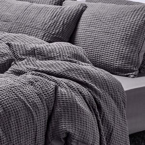 Waffle Pair of Pillowcases