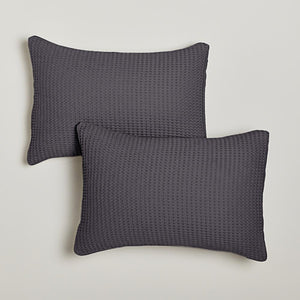 Waffle Pair of Pillowcases