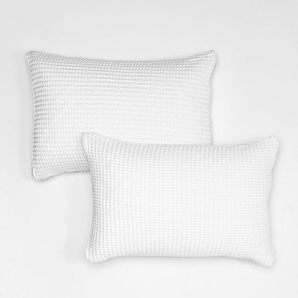 Waffle Pair of Pillowcases