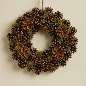 Pinecone Wreath