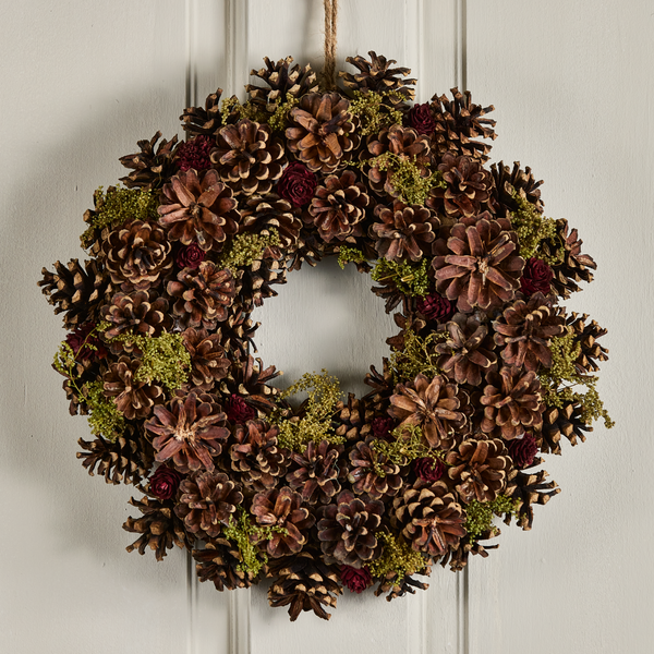 Pinecone Wreath