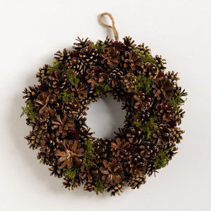 Pinecone Wreath