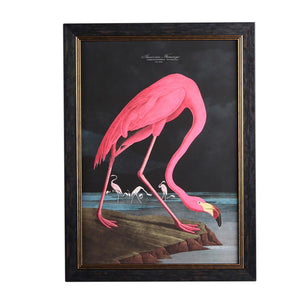 Pink Flamingo Framed Wall Art x 70cm