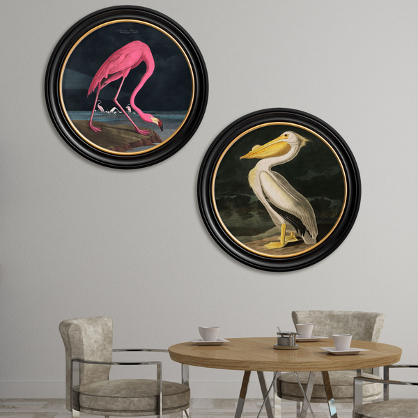 Pink Flamingo Framed Wall Art x 70cm
