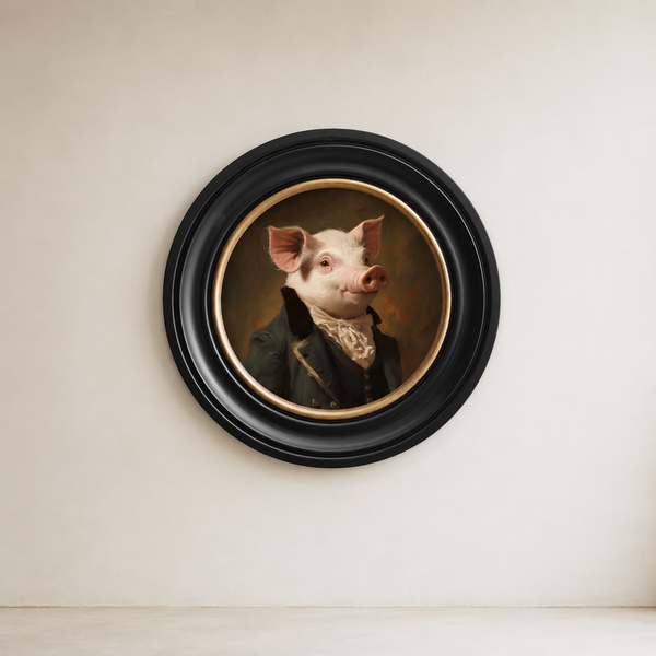 Posh Pig Framed Wall Art x 44cm