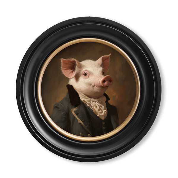 Posh Pig Framed Wall Art x 44cm