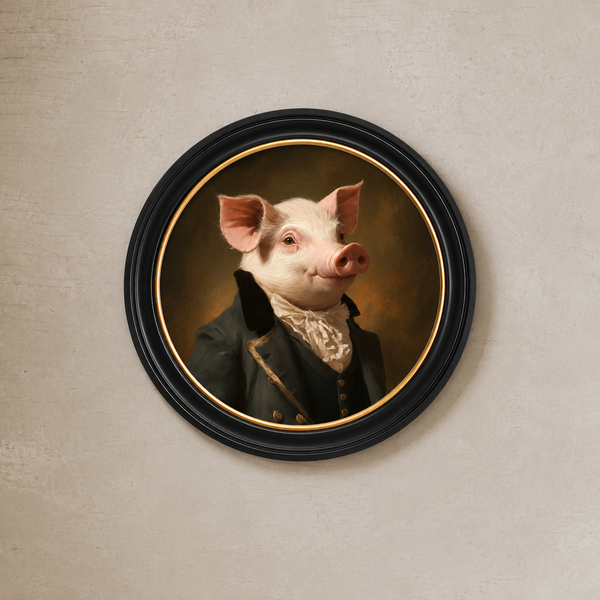 Posh Pig Framed Wall Art x 96cm