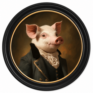 Posh Pig Framed Wall Art x 96cm