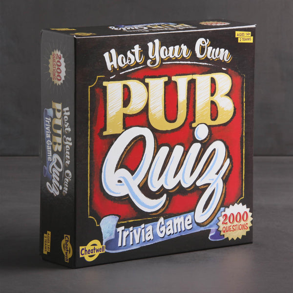 Cheatwell Host Your Own Pub Quiz Party Game