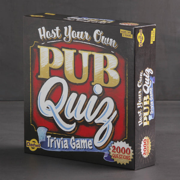 Cheatwell Host Your Own Pub Quiz Party Game