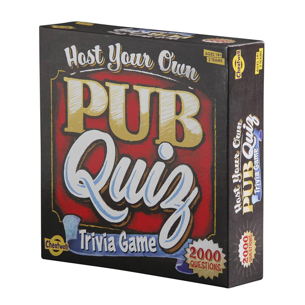 Cheatwell Host Your Own Pub Quiz Party Game