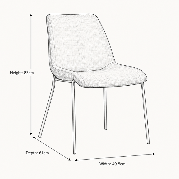 Reese Dining Chair - Set of 2