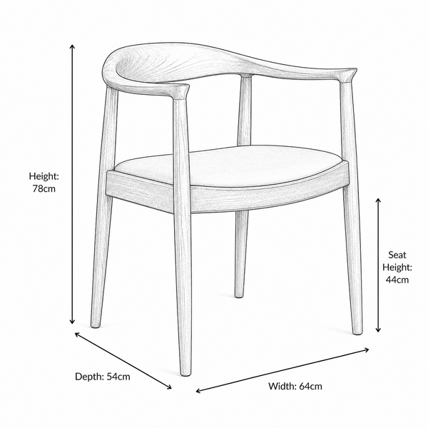 Kenny Dining Chair - Grey