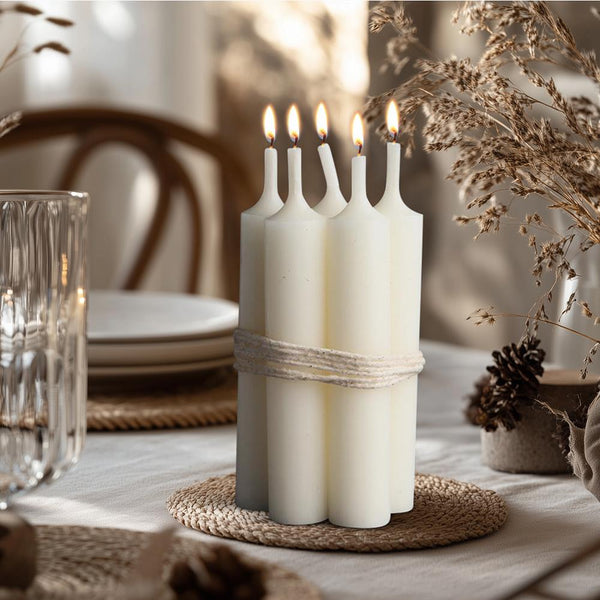 Rustic Dinner Candle