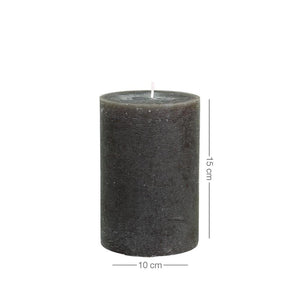Rustic Pillar Candle