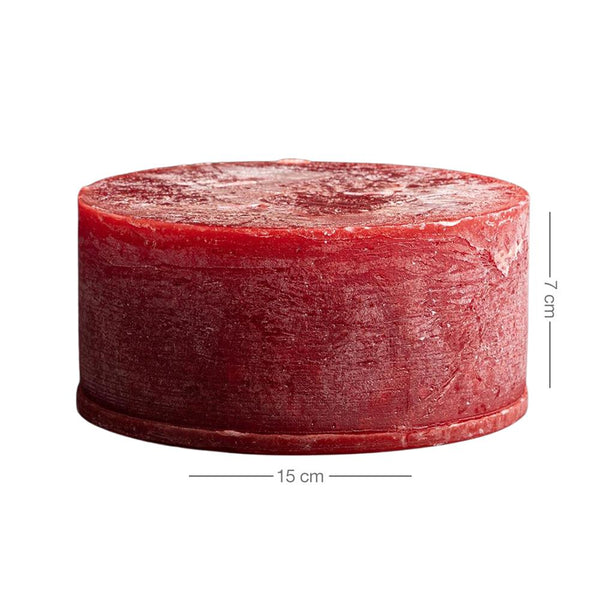 Rustic Pillar Candle