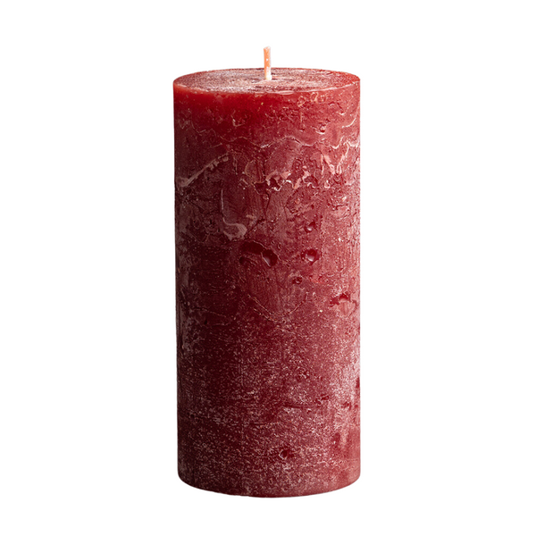 Rustic Pillar Candle