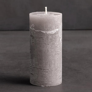 Rustic Pillar Candle