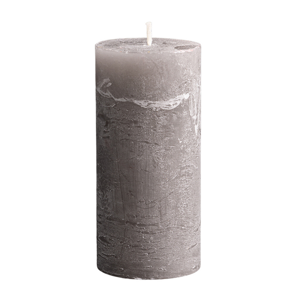 Rustic Pillar Candle
