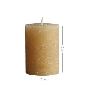 Rustic Pillar Candle
