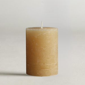Rustic Pillar Candle