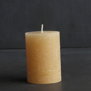 Rustic Pillar Candle