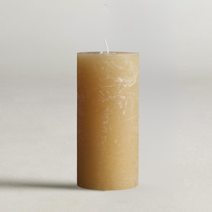 Rustic Pillar Candle