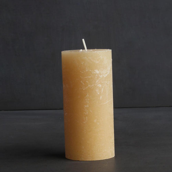Rustic Pillar Candle