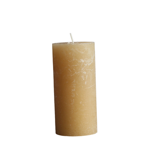 Rustic Pillar Candle