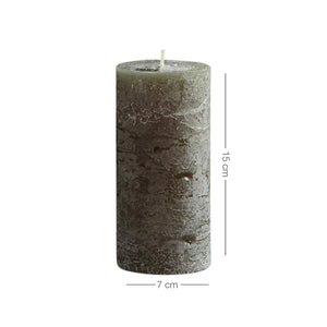 Rustic Pillar Candle