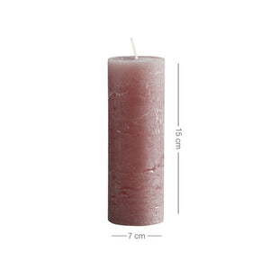 Rustic Pillar Candle