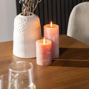 Rustic Pillar Candle