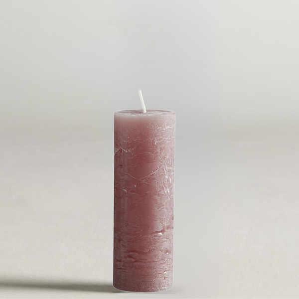 Rustic Pillar Candle