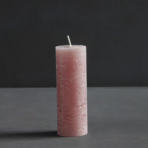 Rustic Pillar Candle