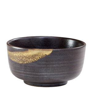Rustica Dinner Bowl - Brown Ceramic - Natural Detail