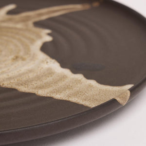 Rustica Dinner Plate - Brown Natural Detail - 27 cm
