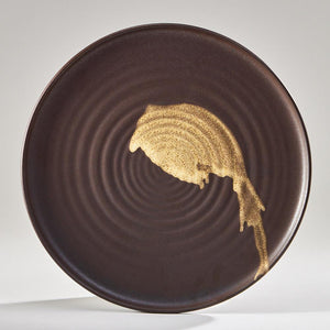 Rustica Dinner Plate - Brown Natural Detail - 27 cm