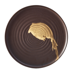 Rustica Dinner Plate - Brown Natural Detail - 27 cm