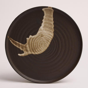 Rustica Dinner Plate - Brown Natural Detail - 27 cm