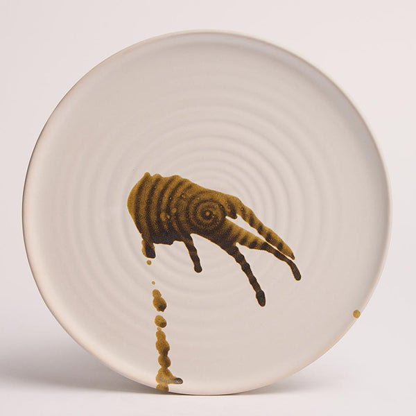Rustica Dinner Plate - White Natural Detail - 27 cm