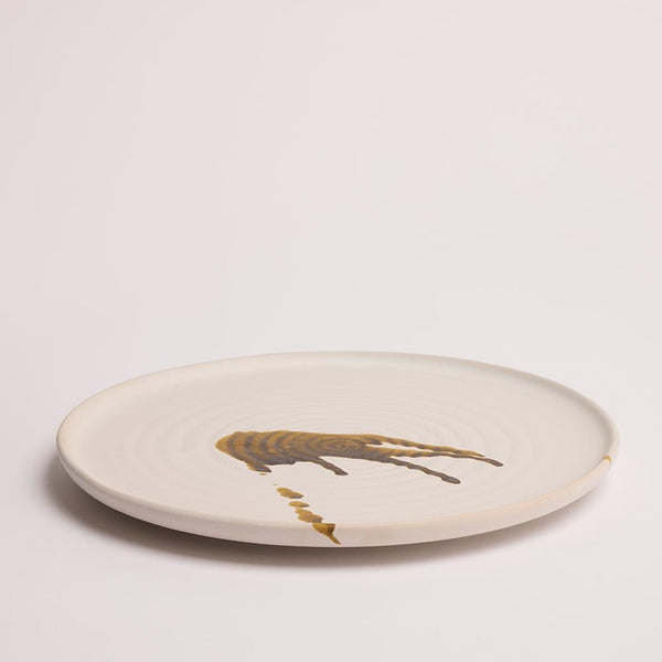 Rustica Dinner Plate - White Natural Detail - 27 cm