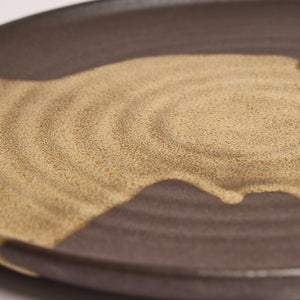 Rustica Side Plate - Brown Natural Detail - 21 cm