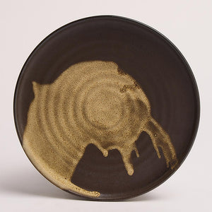 Rustica Side Plate - Brown Natural Detail - 21 cm