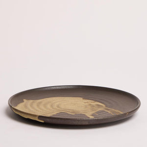 Rustica Side Plate - Brown Natural Detail - 21 cm