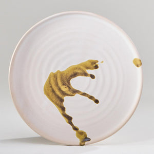 Rustica Side Plate - White Natural Detail - 21 cm