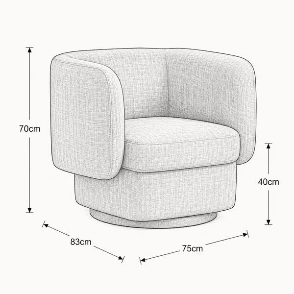 Sacramento Armchair