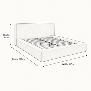Serenity King-Size Bed Frame