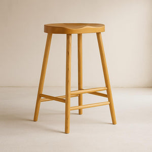 Shaker Bar Stool - Oak